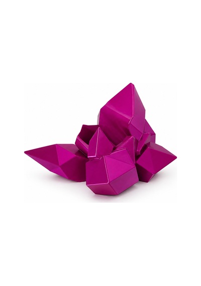 Geometrik Tasarımlı Oyun Kolu Standı Sert Plastik Dayanıklı Modern Masaüstü Tutucu