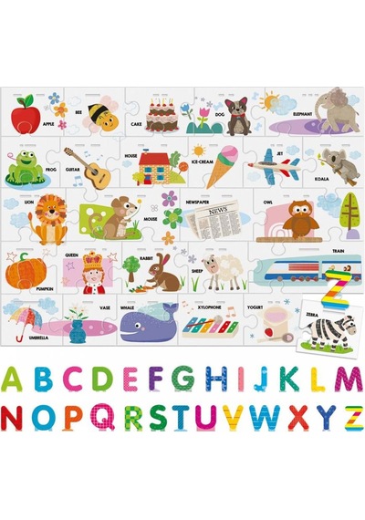 Headu Montessori Alfabe Bulmaca 3d it20973.