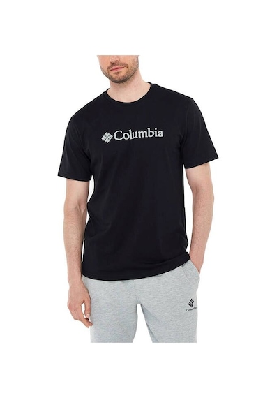 Columbia CSC M Basic Logo Brushed Erkek Kısa Kollu T-Shirt CS0287 Siyah