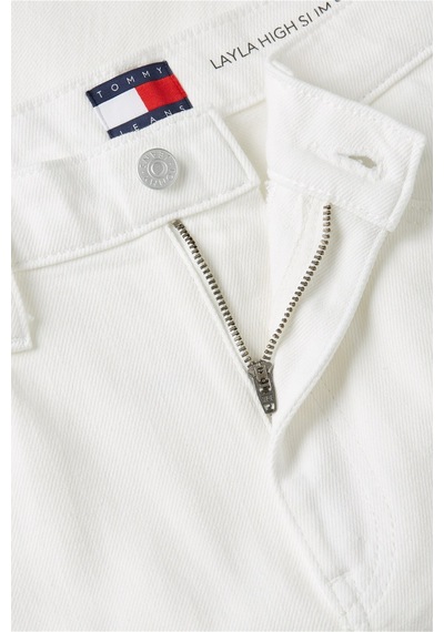 Tommy Hilfiger Layla Hr Slim Str Bj4199 Kadın Denim Beyaz-16433