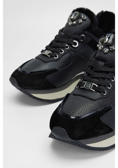 Valmenti Kadın Siyah Floter Hakiki Deri Sneakers & Spor Ayakkabı 1011 6195 Bn Ayk Sk23/24 Siyah Valmenti Kadın Siyah Floter Hakiki Deri Sneakers & Spor Ayakkabı 1011 6195 Bn Ayk Sk23/24 Siyah