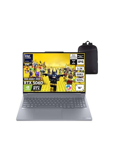 Lenovo ThinkBook 16p G6 Iax 21R0001GTXHMF23 Ultra 7-255HX 48 GB 4 TB SSD RTX5060 16" W11P Dizüstü Bilgisayar