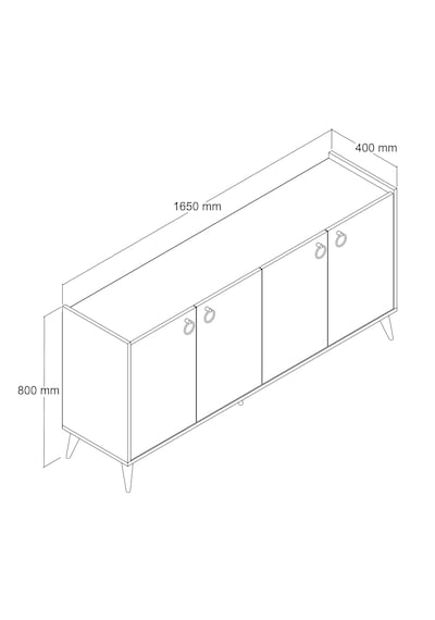 Ferniso Mobilya 165 Cm Konsol Ud