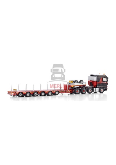 1/50 - Mammoet Man Tgx Xlx Euro 6c Facelıft 8x4 Manoovr 6 Axle - Lowbed