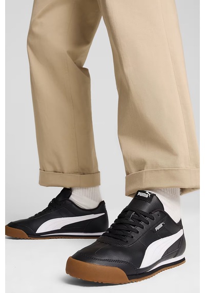 Puma Turino Iı Unisex Spor Ayakkabı Retro Günlük Sneaker Siyah - Beyaz