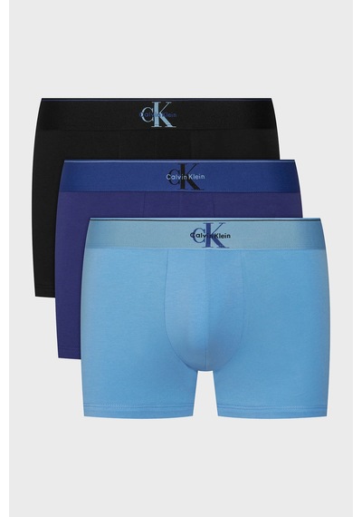 Calvin Klein Erkek Boxer Lv00nb4472 Tı8 Mavi-mor-siyah Mavi-mor-siyah