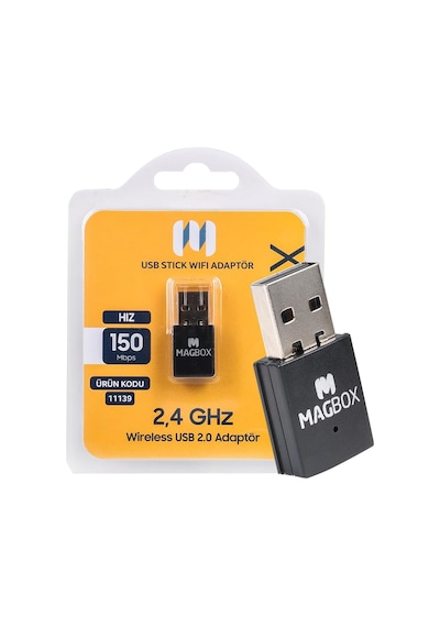 Mini Usb Stick Wifi Adaptör, 7601 Chipset, 2.4ghz, 150 Mbps, Hd Uydu Alıcı Uyumlu Usb Stick Wif