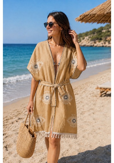 Genel Markalar 3 Kat Jakarlı Kadın Hardal Desenli Kuşaklı Plaj Kimono Pareo Saçaklı Yazlık Plaj Elbisesi Beden :l-xl Altın Altın Genel Markalar 3 Kat Jakarlı Kadın Hardal Desenli Kuşaklı Plaj Kimono Pareo Saçaklı Yazlık Plaj Elbisesi Beden :l-xl Altın Altın