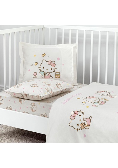 Hello Kitty Cute Baby Pamuk Bebek Nevresim Takımı Çok Renkli