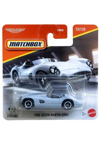 Matchbox 1956 Aston Martin Dbr1 - Gri 1/64 Jhp16