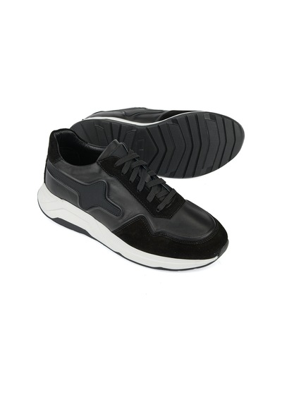 Ziya Erkek Hakiki Deri Günlük Sneaker 161983zsy810 Siyah 161983zsy810 000 40