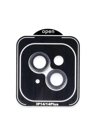 İphone 14 Pvd Metal Kamera Lens - Siyah Diğer