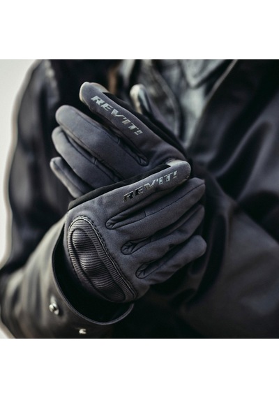 Revit Gloves Crater 2 Wındstoper Siyah Renkli