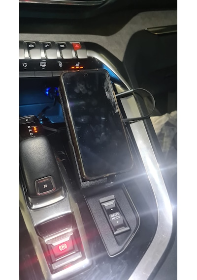 Peugeot 3008 5008 Telefon Tutucu Konsol Araca Özel Tasarım Birebir Uyumlu 1