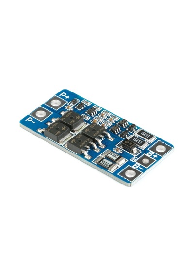Bakayelektronik-2S 10A Anlık 20A Bms Lityum Li-İon Batarya Koruma Kartı 18650