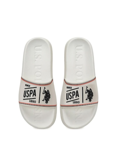 U.S. Polo Assn. U.s.polo Assn Roland 6fx Beyaz Unisex Anatomik Spor Plaj Terliği
