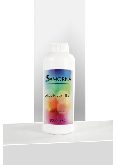 Black Vanilla Oda Kokusu Yedek Dolum Şişesi 1000 Ml Vanilya-tarçın