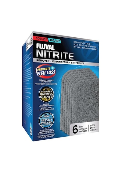 Fluval 306-307 406-407 için Nitrite Giderici 6lı Paket