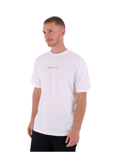 Hurley Hurley Printing Press Zombies Erkek Beyaz Tişört 908
