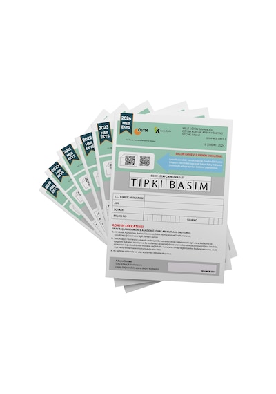 2027 MEB EKYS ÖSYM Çıkmış Soru Tıpkı Basım Deneme Paketi 8li Türkiye Geneli Soru Kitapçıkları