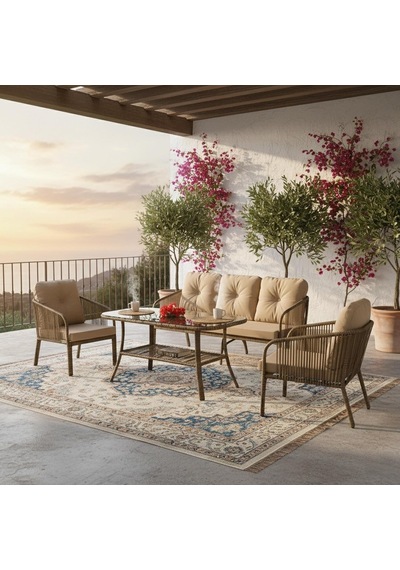 Capri Swing Artemis Üçlü Rattan Balkon Bahçe Takımı Kahve Diğer Capri Swing Artemis Üçlü Rattan Balkon Bahçe Takımı Kahve Diğer