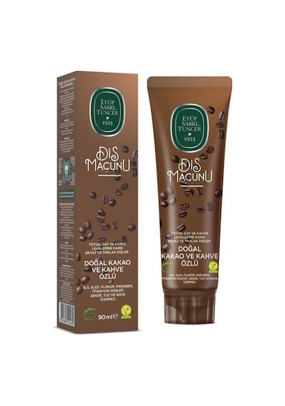 Eyüp Sabri Tuncer Diş Macunu 90ml. Kakao & Kahve