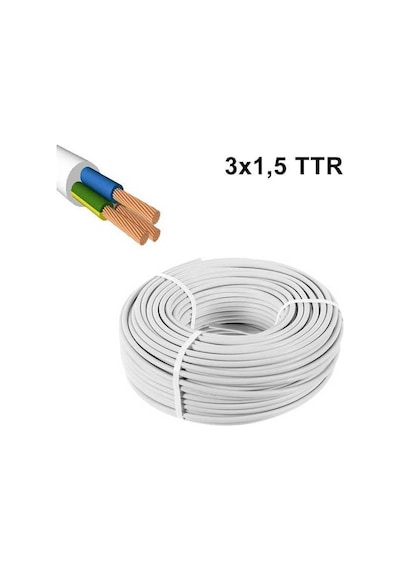 Kablo 3x1,5 Ttr