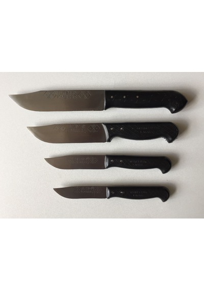 Mutfak Bıçak Seti 4 Parça - Maraş Üzüm Bıçakları 18-20-24-28 CM