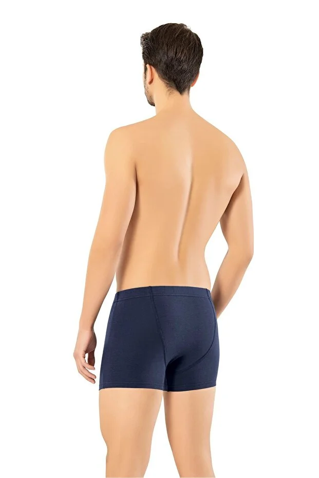 Erdem Erkek Lacivert Likralı Kutulu Boxer- 1420l