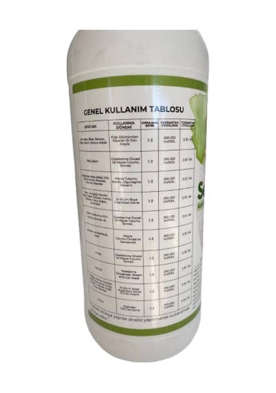 Serium Bs Azotlu Sıvı Organomineral Gübre 1 Litre 1 Lt