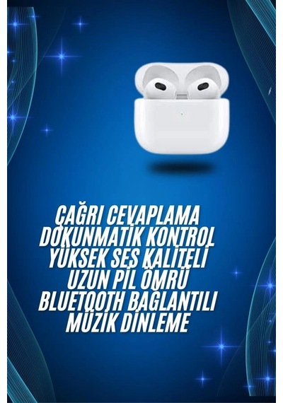 Zenvia 3.nesil İos Android Uyumlu Bluetooth 5.0 Beyaz Çhassasiyet Cevaplama Znv2026