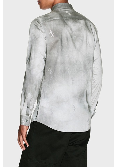 Armani Exchange Erkek Gömlek Xm001956 Af13184 F8042 Gri Gri Armani Exchange Erkek Gömlek Xm001956 Af13184 F8042 Gri Gri