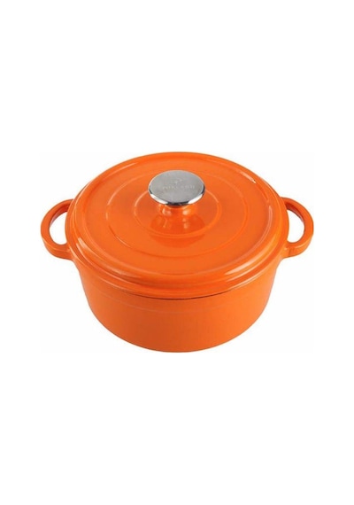Porland Sapore Turuncu Derin Döküm Tencere 24 Cm 04fst002570