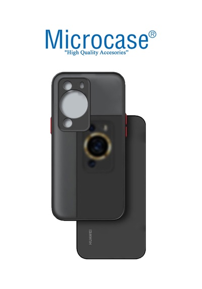 Huawei P60 Pro / P60 London Serisi Dayanıklı Kılıf - Siyah Al3415