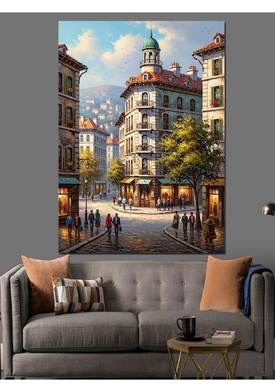 Ahşap Tablo Dalgaların İçinden Çıkan Denizkızı