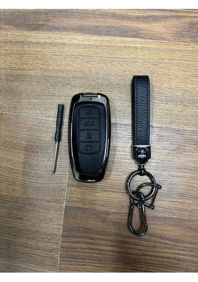 Chery Tiggo 7/8 Anahtarlık Siyah Çelik Korumalı