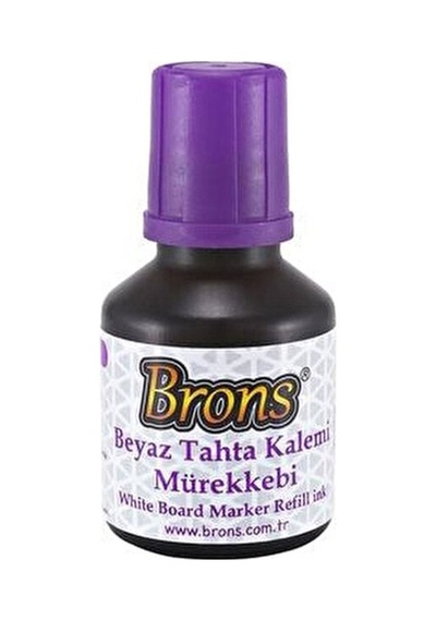 Beyaz Tahta Kalemi Mürekkebi 30cc Mor Diğer