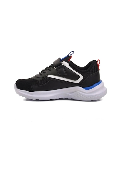 Pepino P-1543 Çocuk Spor Ayakkabı Siyah Kırmızı Saks Çok Renkli