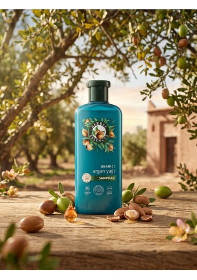 Saçlarınız İçin Sıvı Altın Mucizesi: Argan Yağlı Onarıcı Bakım Herbal Essences Onarıcı Argan Yağı Şampuanı 250 Ml Tüm Saçlar