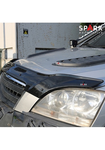 Kia Sorento 2002-2006 Yılları Arası Uyumlu Kaput Rüzgarlığı 4mm Siyah