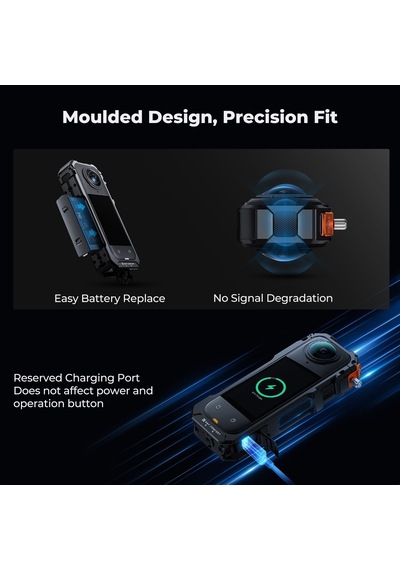 K&f Concept Insta360 X5 Için Alüminyum Kafes