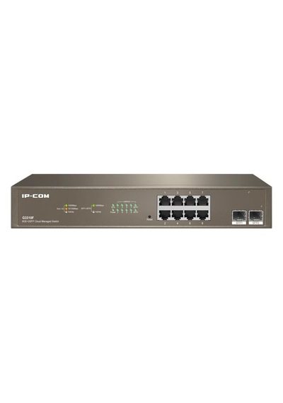 Ip-com G3310f 8 Port Gıgabıt + 2x1gb Sfp Uplınk Cloud Yönetilebilir Rackmount Swıtch Bezos1