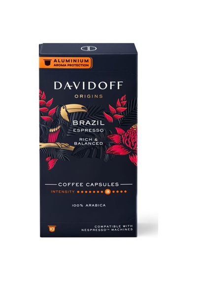 Davidoff Espresso Brazil Kapsül Kahve 10'lu 55 G - 6 Adet Tarı