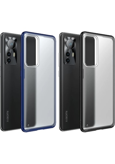 Xiaomi 12T/12T Pro/K50 Ultra Luna Serisi Sert Rubber Kılıf Al3422