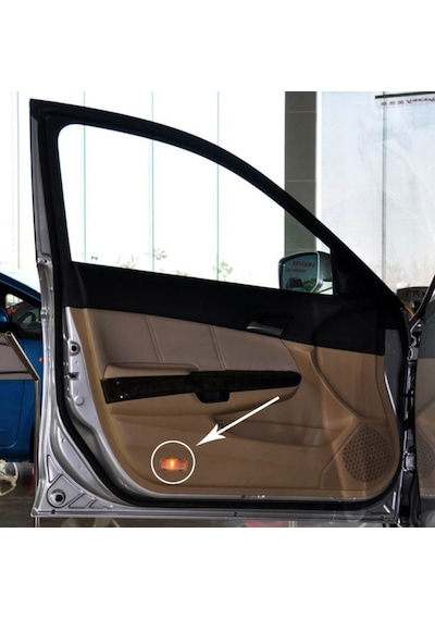 Honda Civic Fd7 2012 2013 Uyumlu Araca Özel Kapı Altı Led 3 Boyutlu Logo Lazer Işık Geçmeli Mod 2
