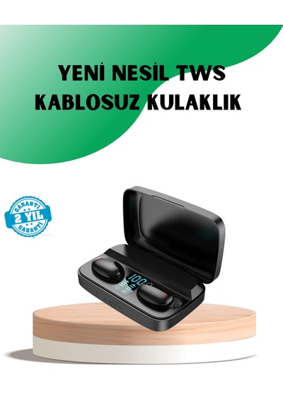 Yüksek - 726 - Ses Kaliteli A10s Tws Bluetooth 5.0 - Spt-gld - Kablosuz Kulaklık