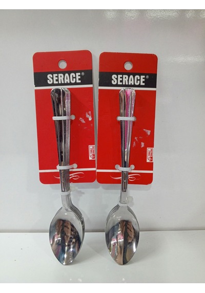 Metal Tatlı Kaşığı 6 Lı 2 Paket