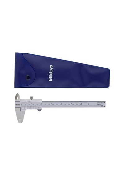 Mitutoyo 530-104 Sürmeli Kumpas 0-150mm / 0-6 '', 0,05mm, Metrik / Inç