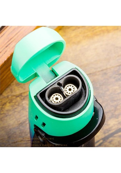 Lubinski Lion Çift Torch Puro Çakmağı Green Ice Lb-185