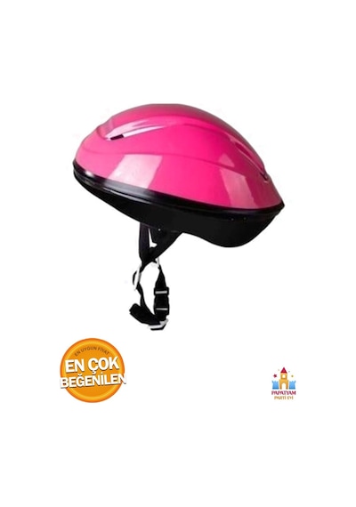 Çocuk İçin Bisiklet - Scooter - Kaykay - Paten Kask İçi Sünger Dolgulu Kaliteli Kask - Çocuk Kaskı Pembe
